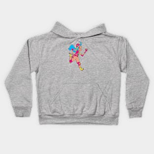 Roller Derby Girl Kids Hoodie